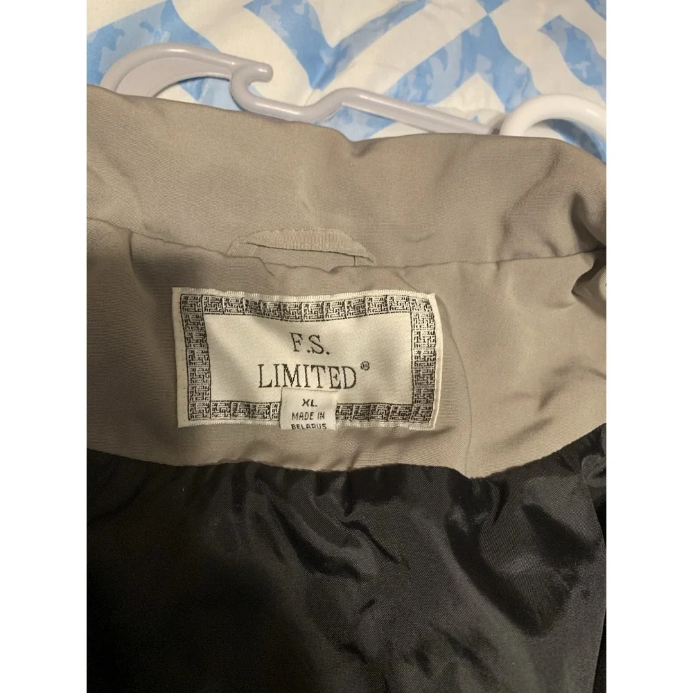 F S‎ Limited Fleet Street Black Lightweight Coat Vintage Windbreaker